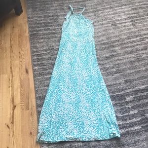 Maxi halter top dress